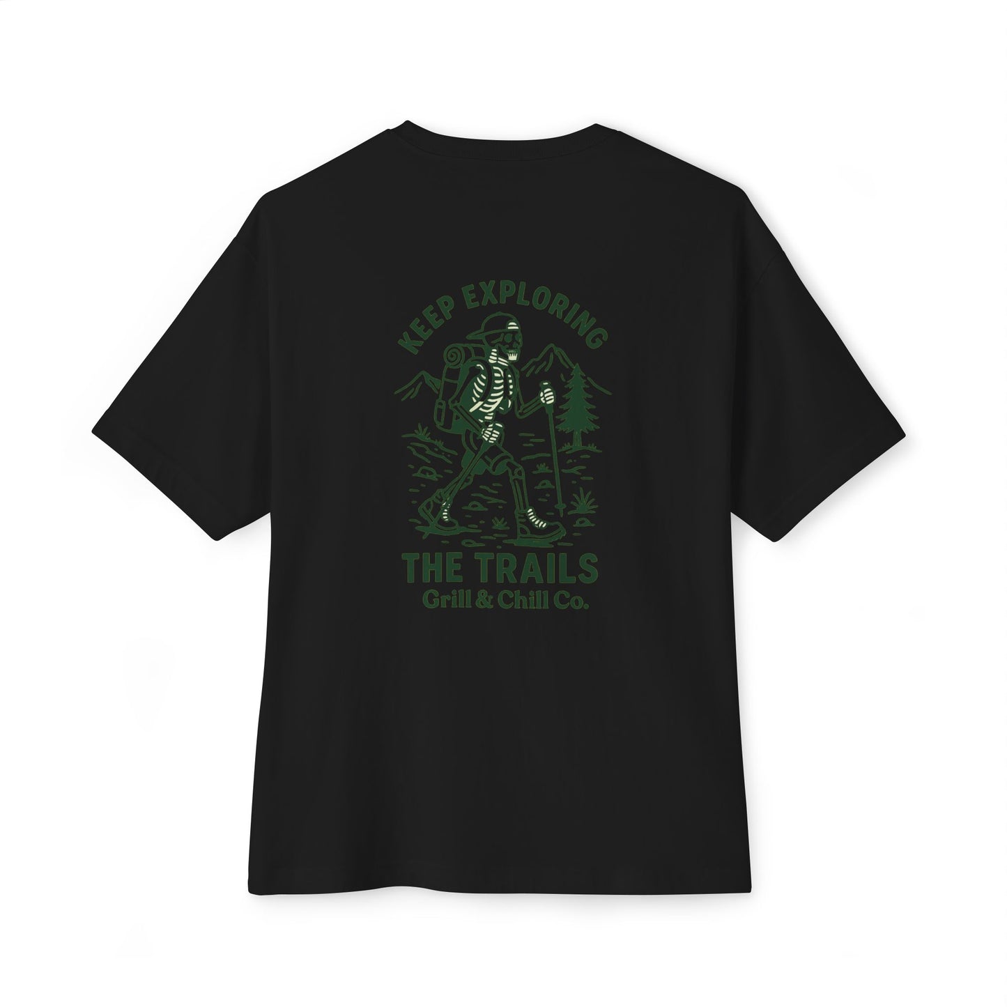 Death Serious About Hiking - Unisex Adventure Tee | Outdoor Explorer Shirt