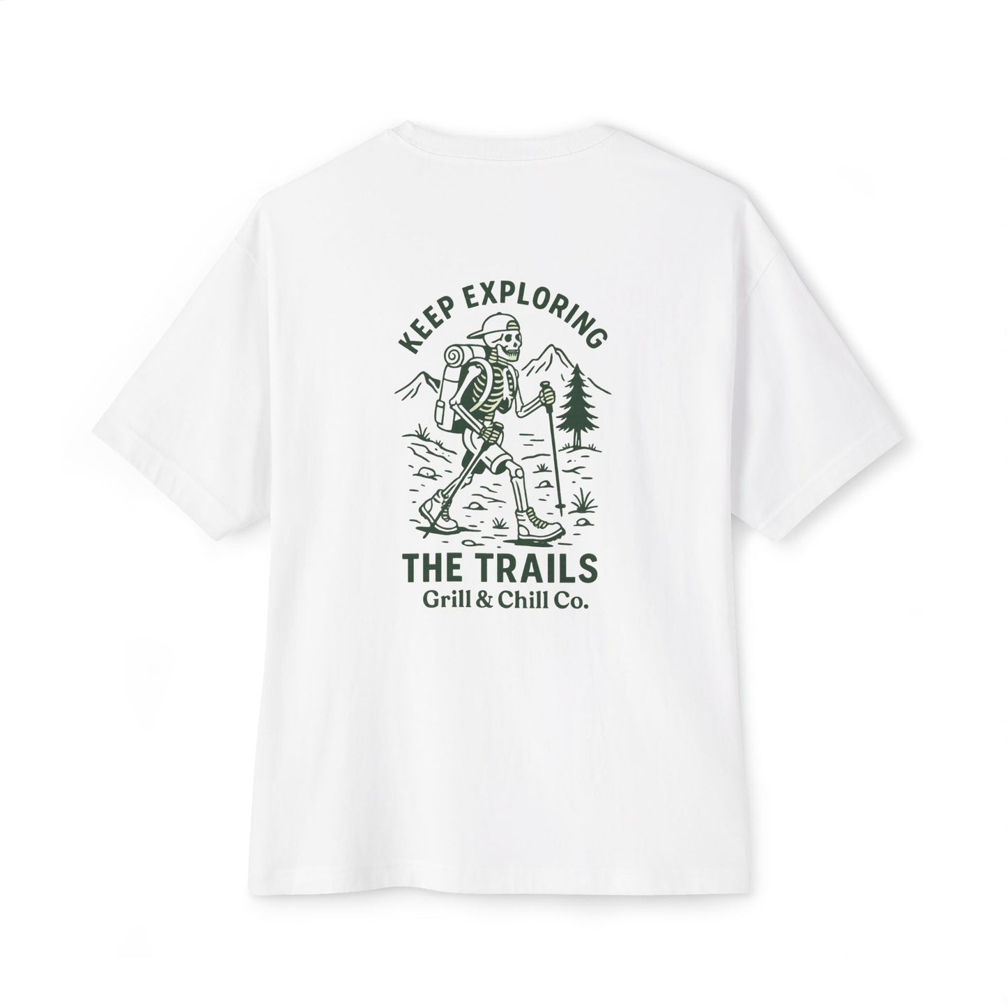 Death Serious About Hiking - Unisex Adventure Tee | Outdoor Explorer Shirt