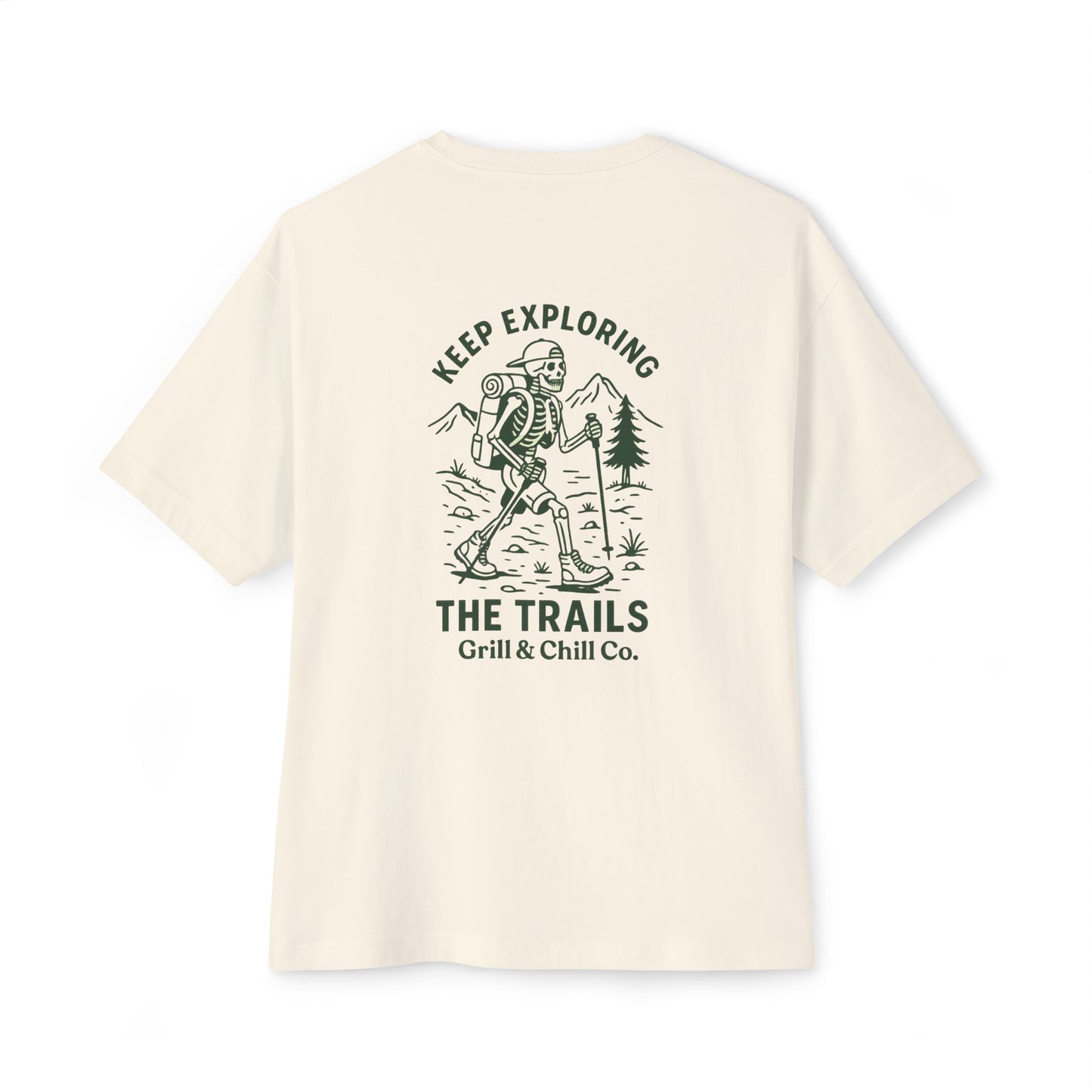 Death Serious About Hiking - Unisex Adventure Tee | Outdoor Explorer Shirt