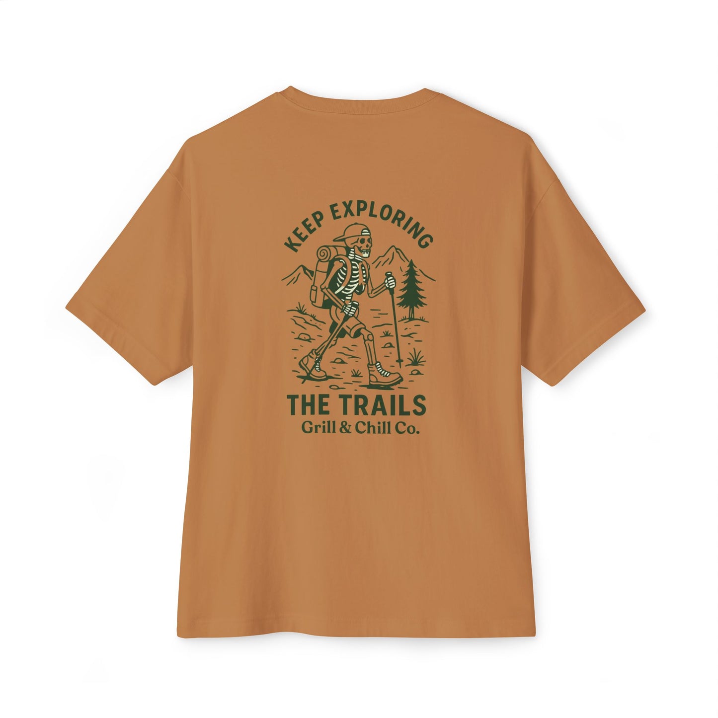 Death Serious About Hiking - Unisex Adventure Tee | Outdoor Explorer Shirt