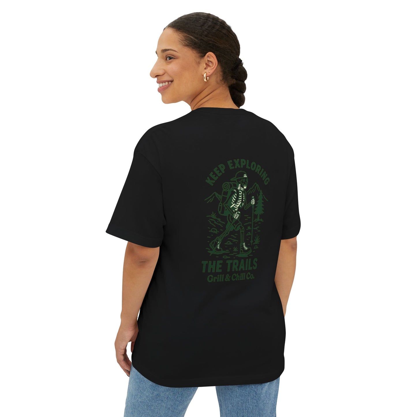 Death Serious About Hiking - Unisex Adventure Tee | Outdoor Explorer Shirt